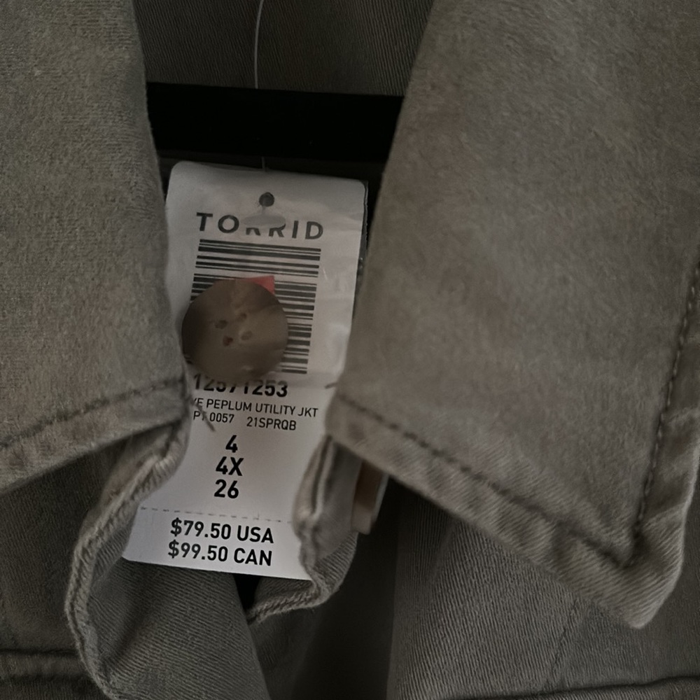 Utility jacket PLUS SIZE - Picture 4 of 8